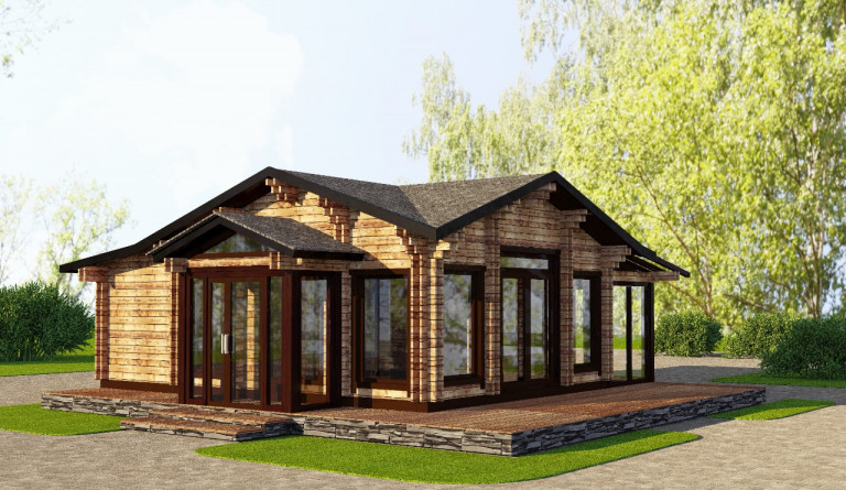 Дома из клееного бруса купить