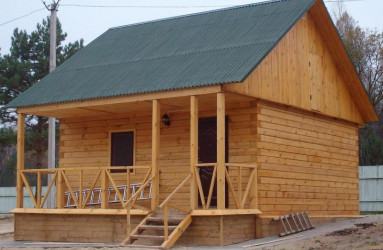 баня из бруса на заказ